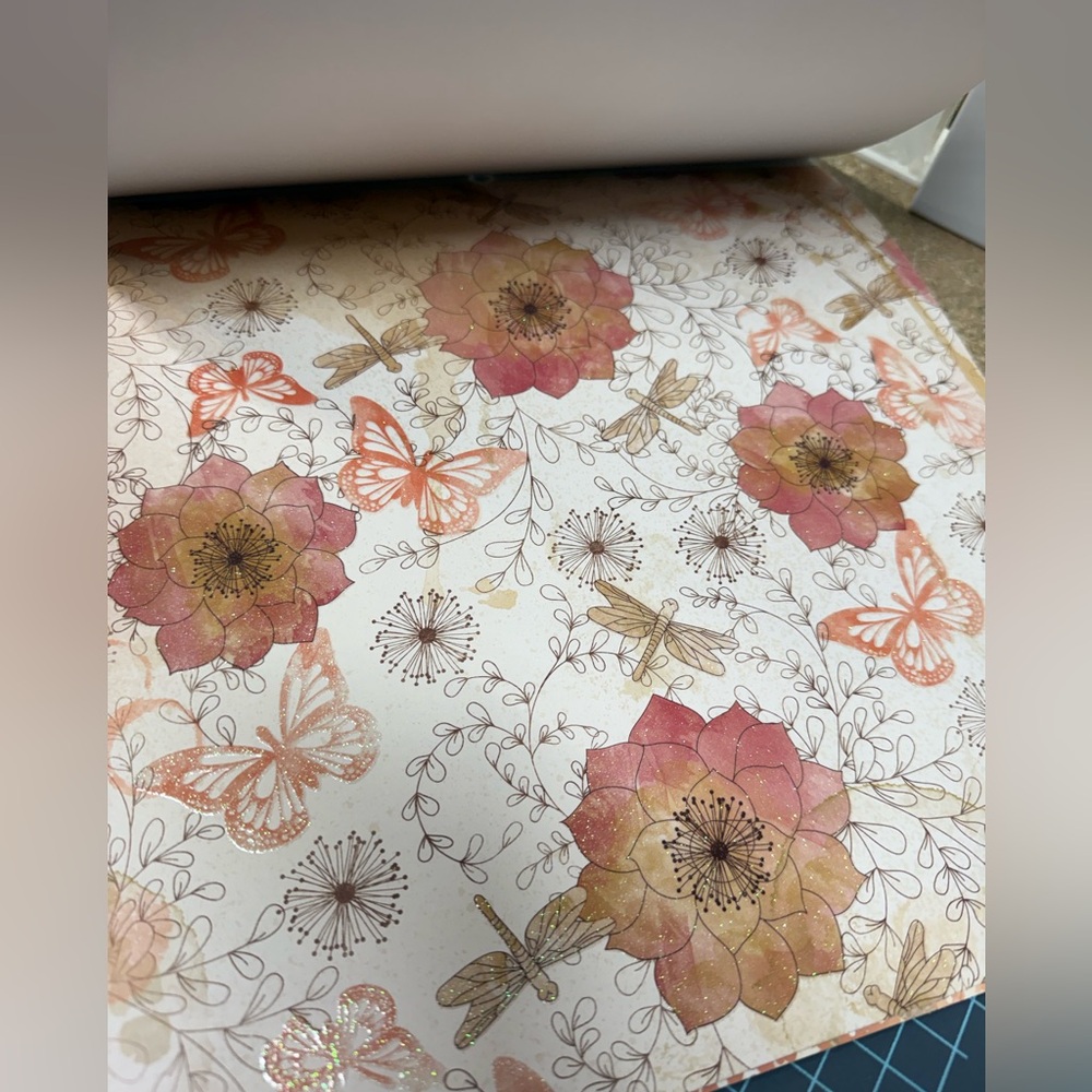 🌸 Garden Tea Party Stack Cardstock Paper Pad - 45 sheets - Picture 8 of 17
